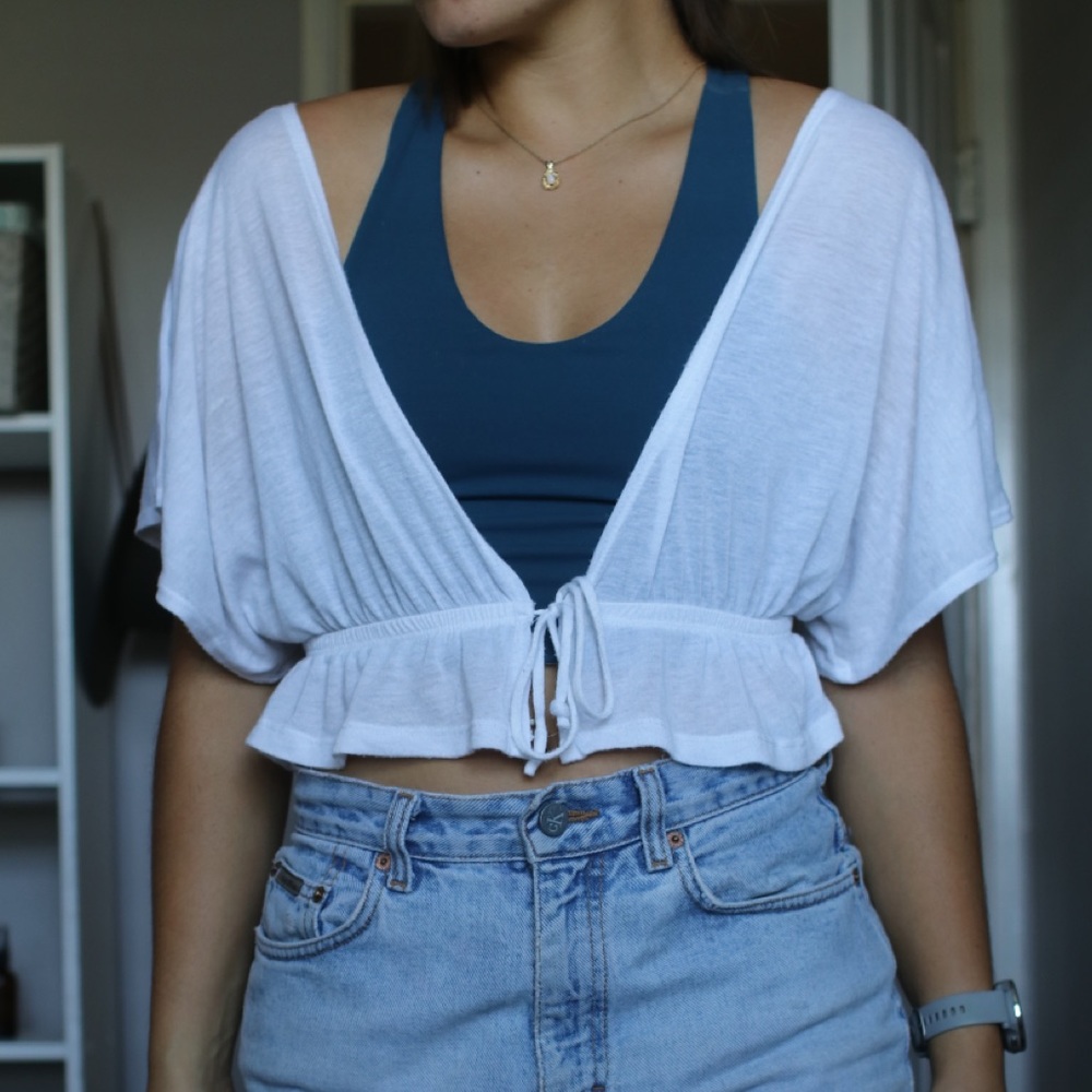 Boho crop top